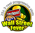 Wallstreet Fever online progressive jackpot slot machine